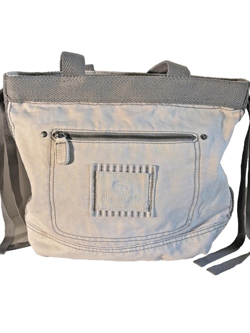 Abercrombie & Fitch Canvas Tote Bag Y2K